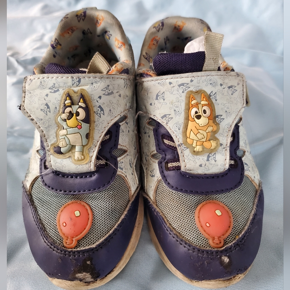 Bluey Sneakers toddler small child size 11